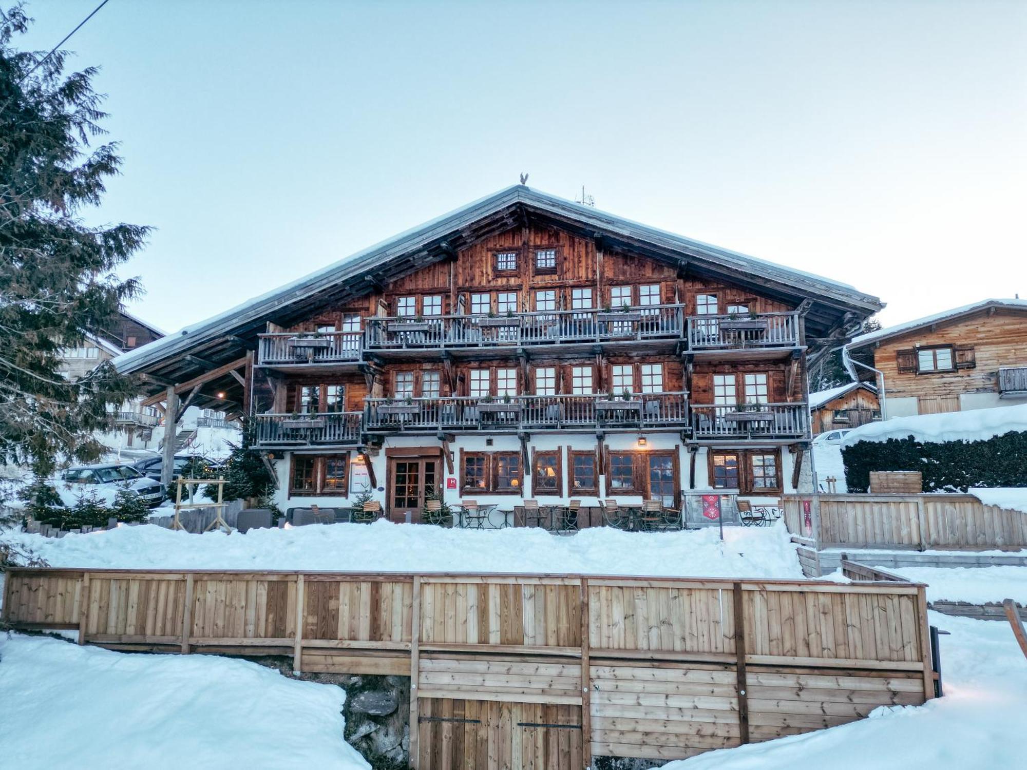 La Ferme Du Golf Megève Exterior foto