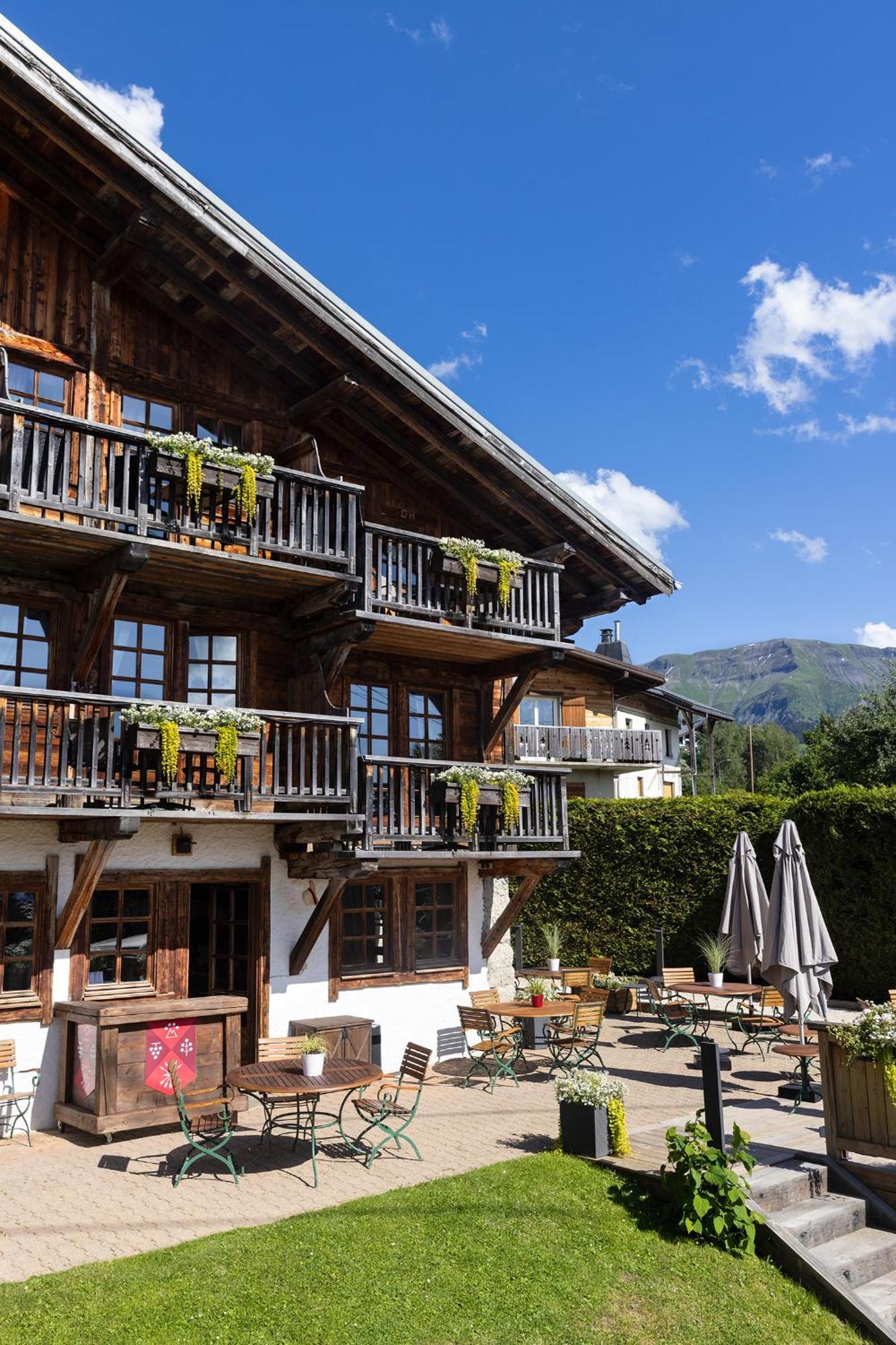 La Ferme Du Golf Megève Exterior foto