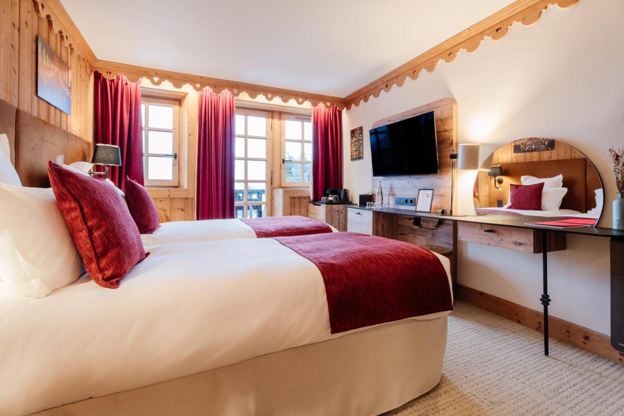 La Ferme Du Golf Megève Exterior foto