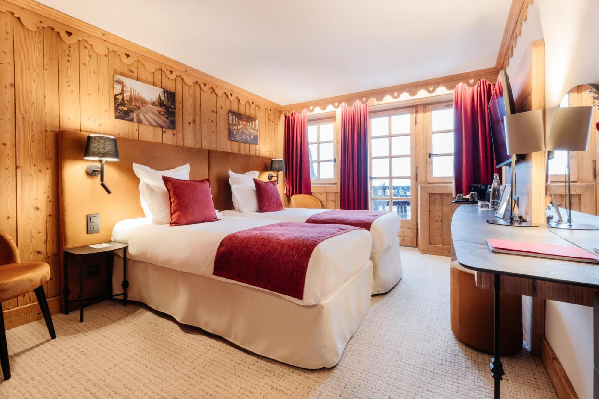 La Ferme Du Golf Megève Exterior foto