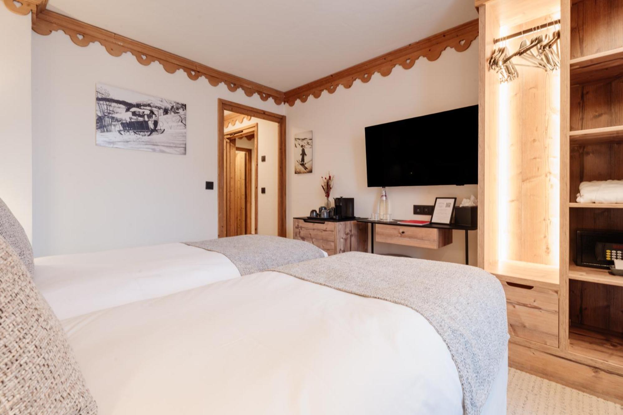 La Ferme Du Golf Megève Exterior foto
